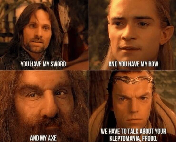 LOTR Memes To Rule Them All