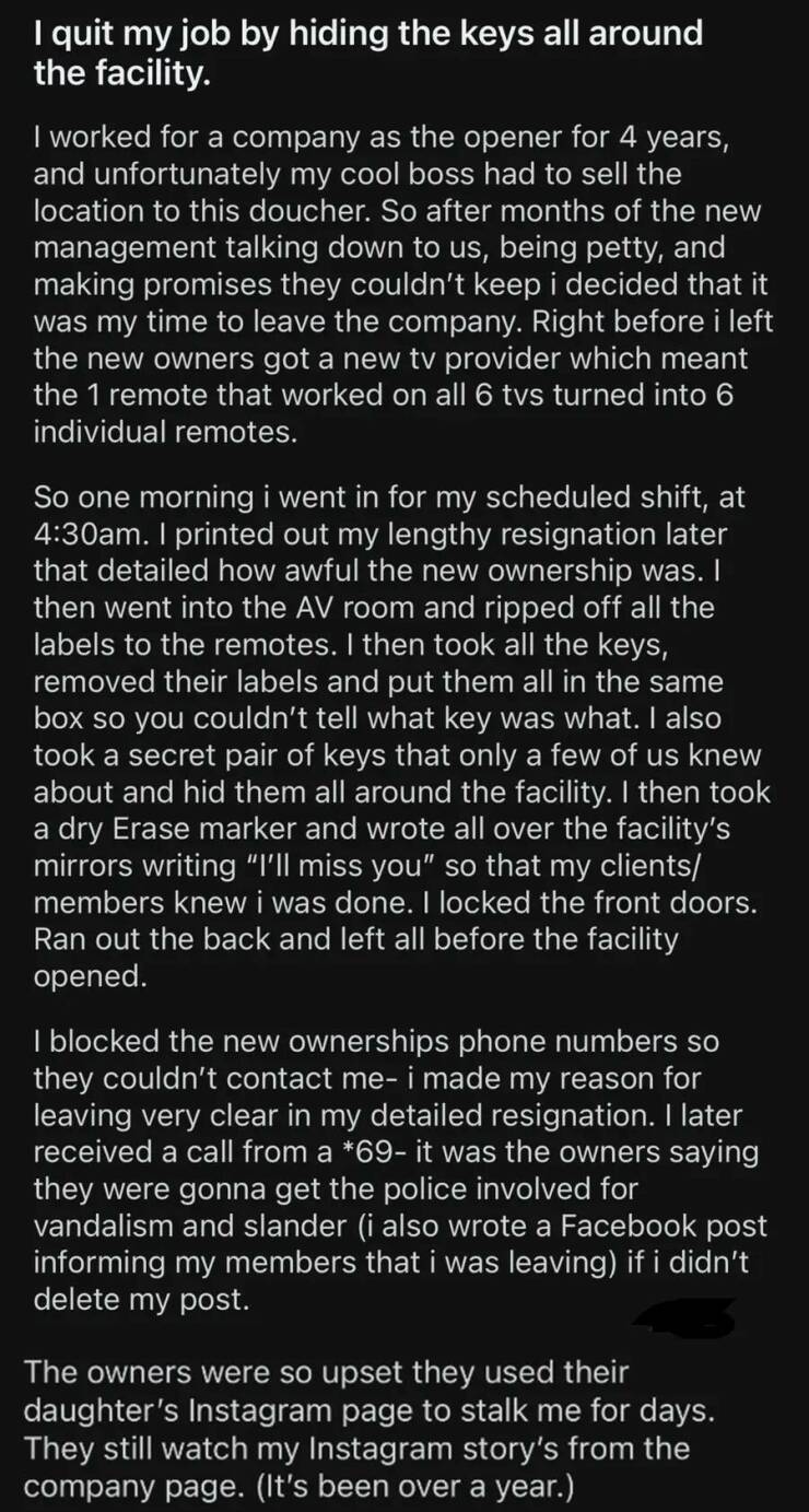 Epic Quit Stories That Left Toxic Bosses Speechless