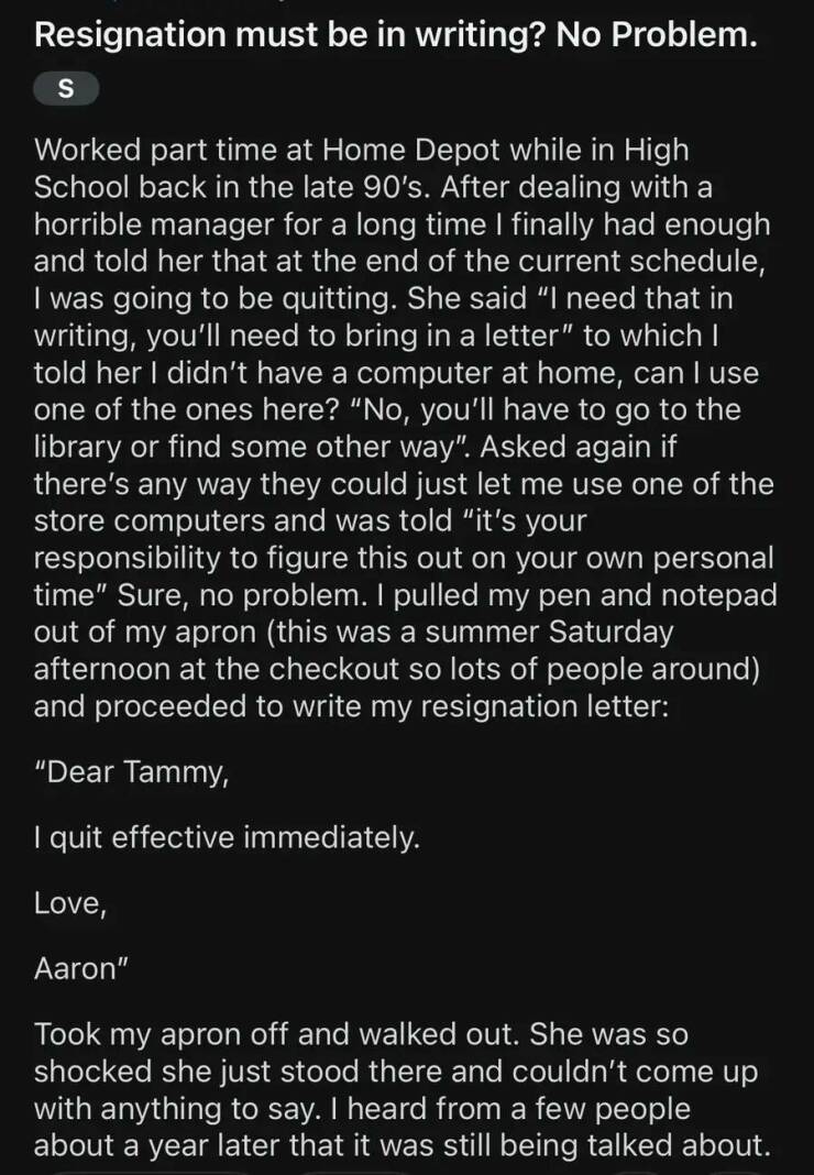 Epic Quit Stories That Left Toxic Bosses Speechless