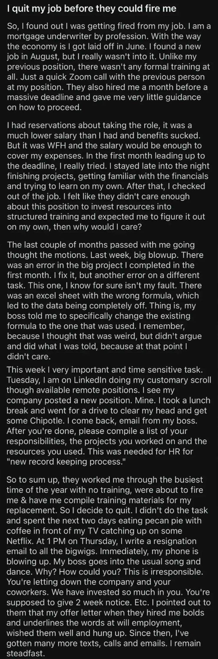 Epic Quit Stories That Left Toxic Bosses Speechless