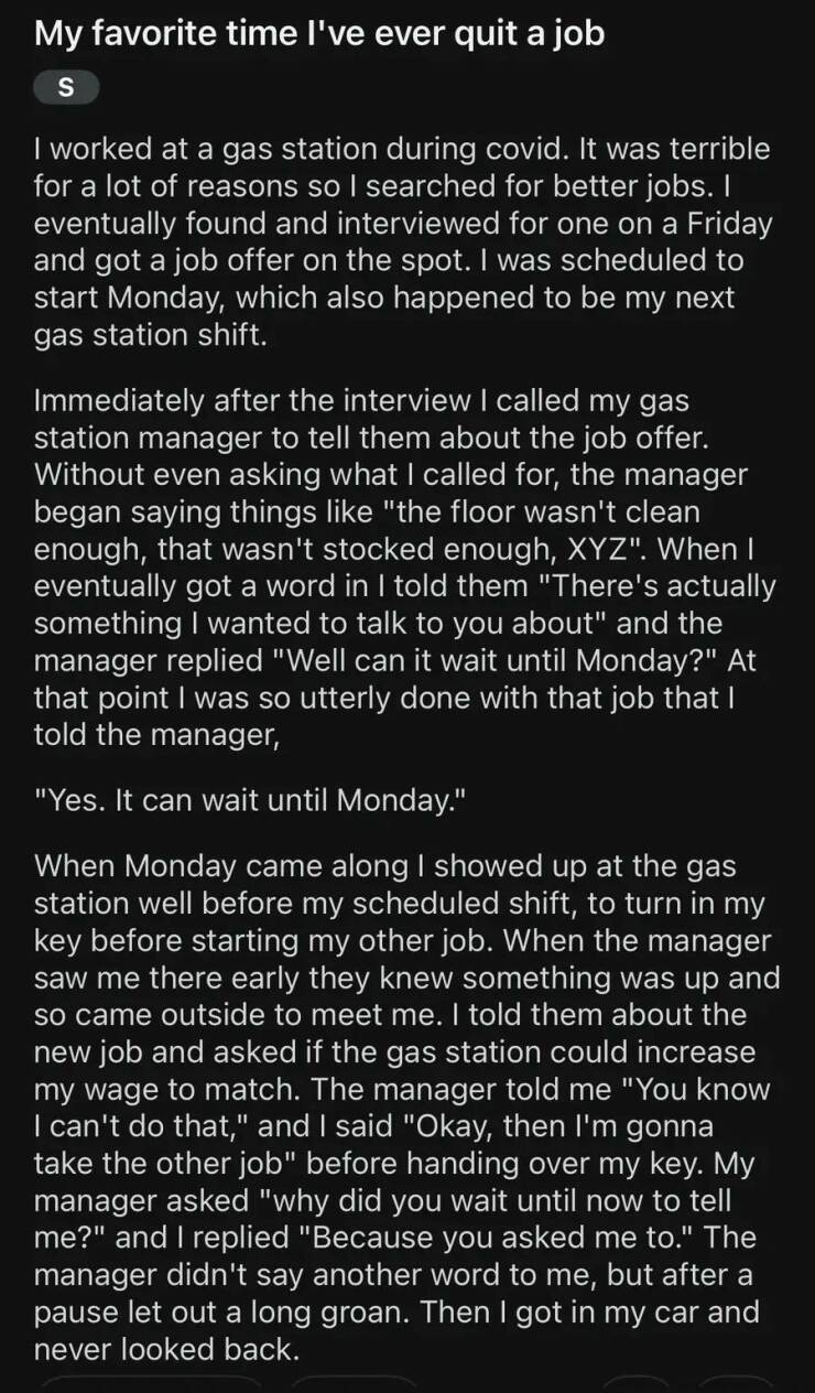 Epic Quit Stories That Left Toxic Bosses Speechless