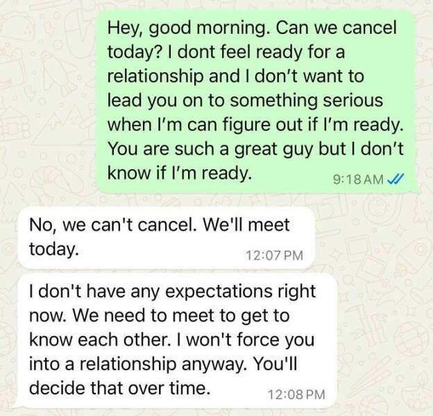 Texts People Wish They Never Got