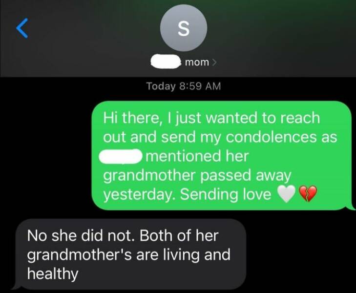 Texts People Wish They Never Got