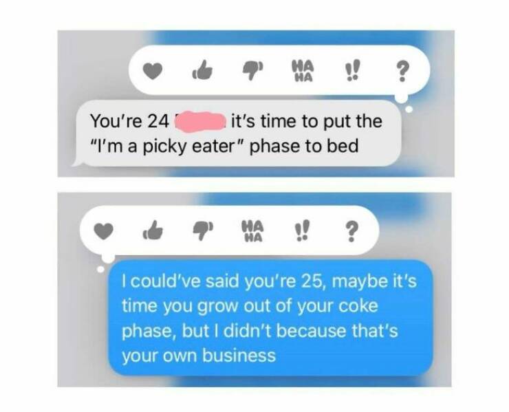 Texts People Wish They Never Got