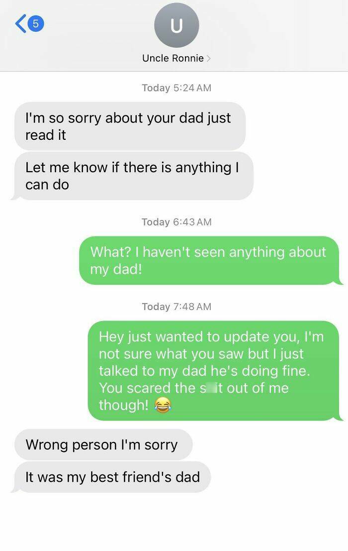 Texts People Wish They Never Got