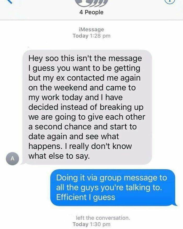 Texts People Wish They Never Got