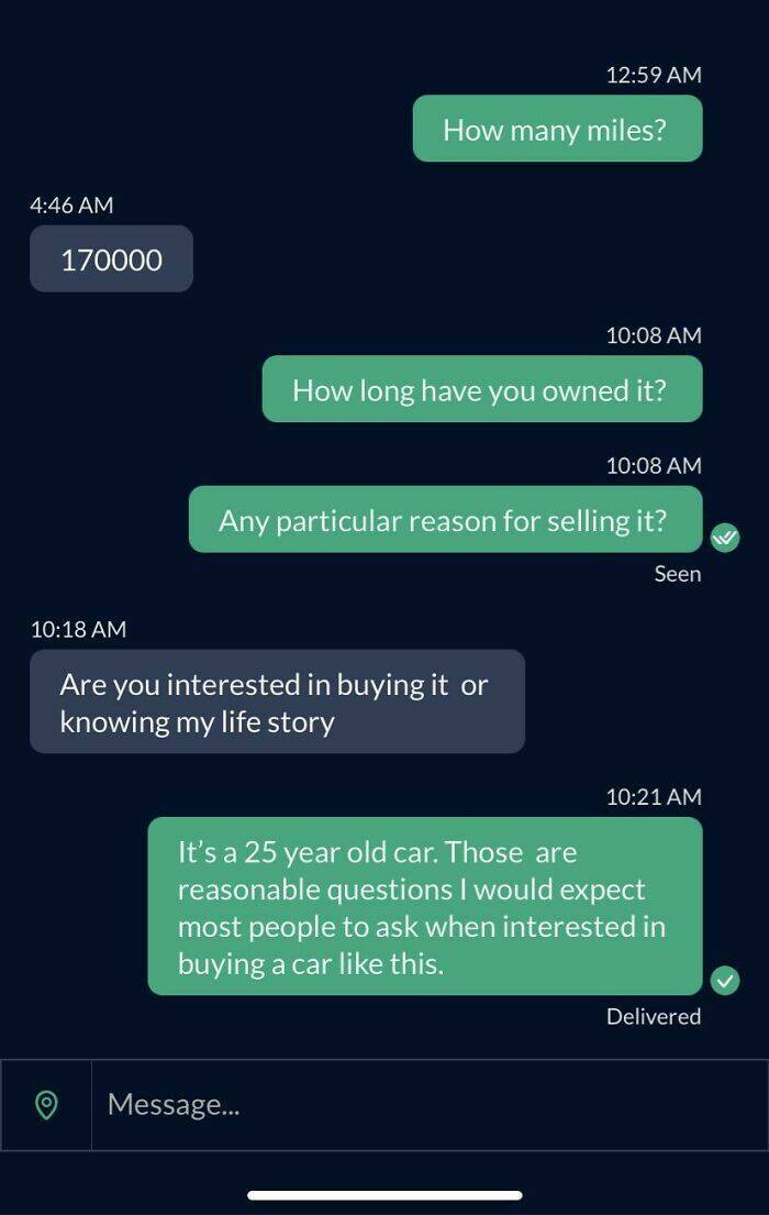 Texts People Wish They Never Got