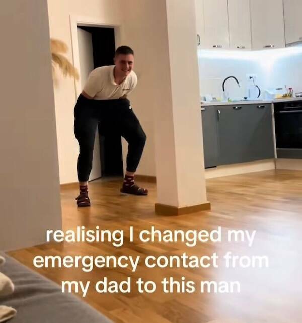 Realizing You Made a Huge Mistake With Your Emergency Contact