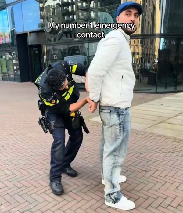 Realizing You Made a Huge Mistake With Your Emergency Contact