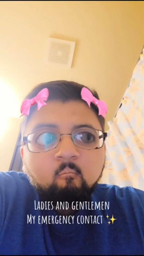 Realizing You Made a Huge Mistake With Your Emergency Contact