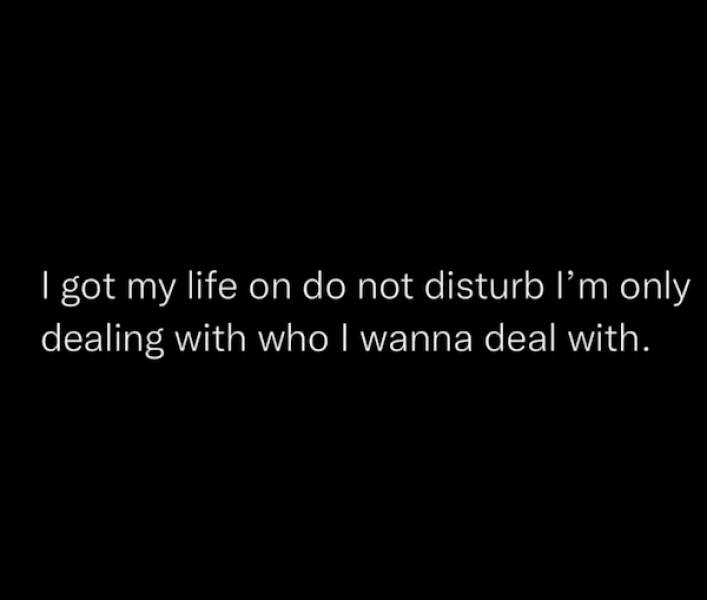 When Do Not Disturb Is A Whole Mood