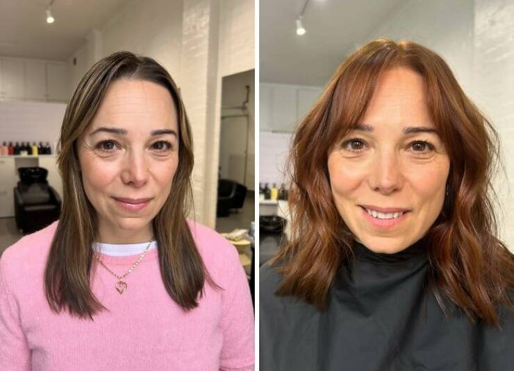 Hair Makeovers That Totally Changed Faces Hair Makeovers That Totally Changed Faces