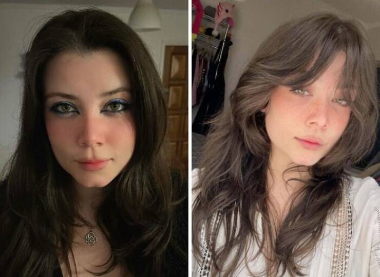 Hair Makeovers That Totally Changed Faces Hair Makeovers That Totally Changed Faces