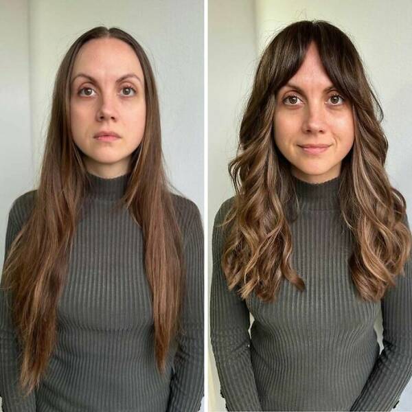 Hair Makeovers That Totally Changed Faces