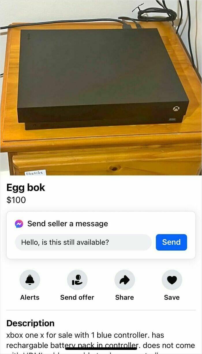 Hilarious Clueless Moments From Facebook Marketplace