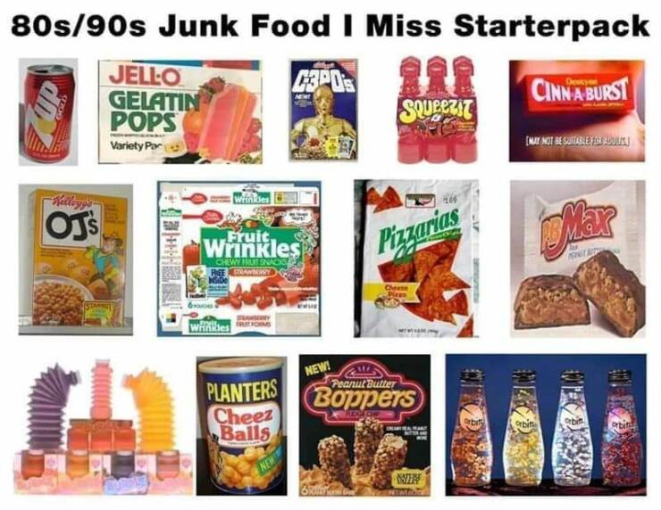 Feast Of Nostalgia With Funny 80s And 90s Food Memes Feast Of Nostalgia With Funny 80s And 90s Food Memes