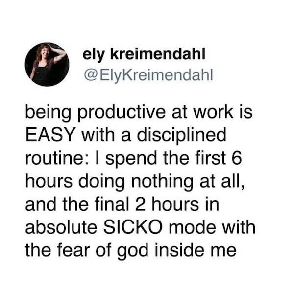 Work Hard, Scroll Harder