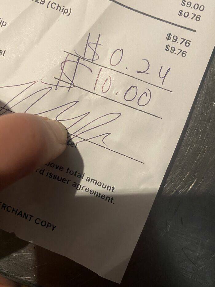 The Most Infuriating Tips Left At Restaurants