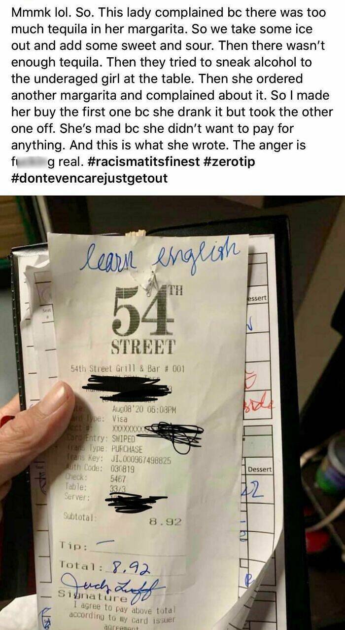 The Most Infuriating Tips Left At Restaurants