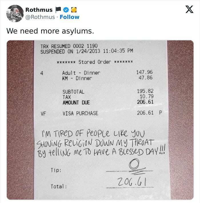 The Most Infuriating Tips Left At Restaurants