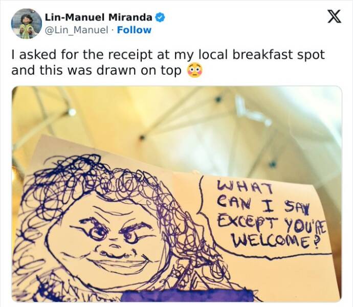 The Most Interesting Receipts Ever