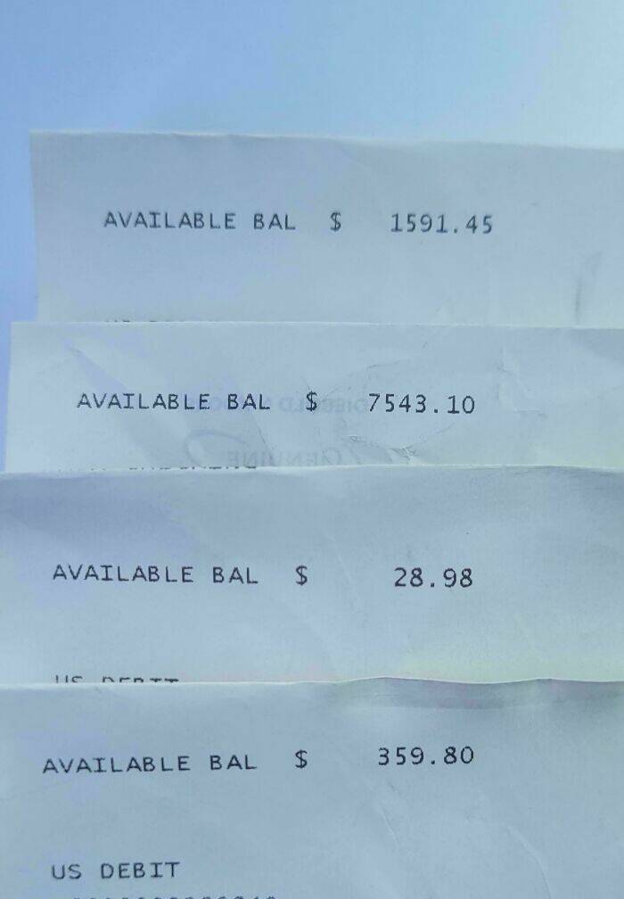 The Most Interesting Receipts Ever