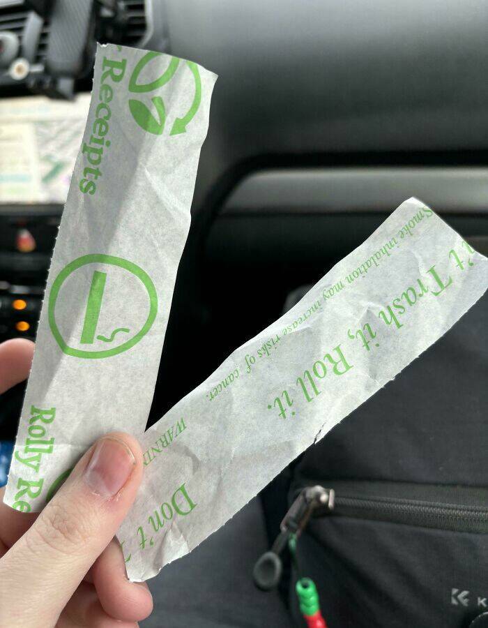 The Most Interesting Receipts Ever