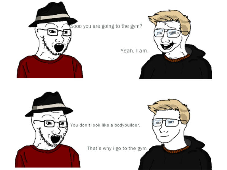 Gym Struggles & Gains In Meme Form