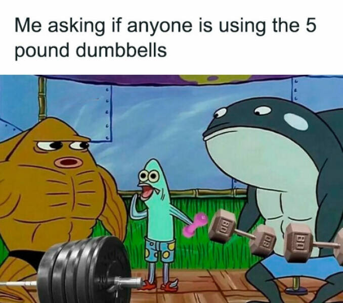 Gym Struggles & Gains In Meme Form