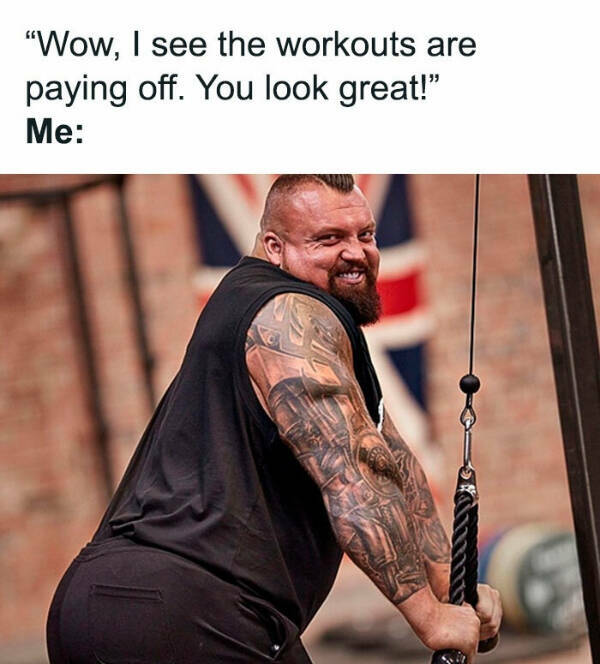 Gym Struggles & Gains In Meme Form