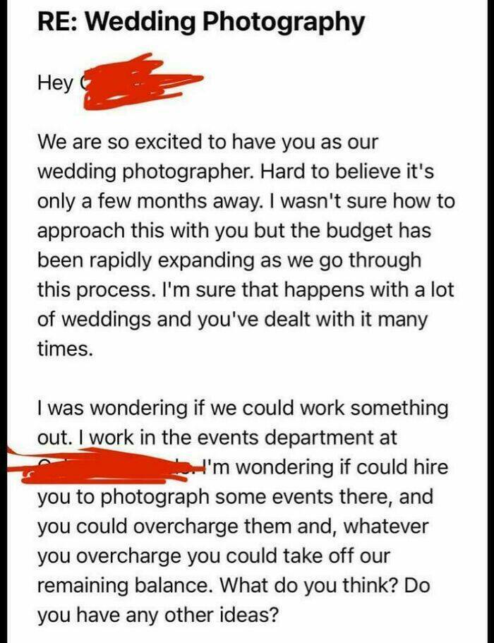 Wedding Fails So Bad They Belong In A Comedy Movie