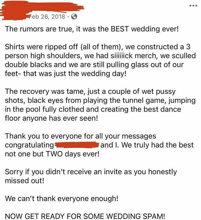 Wedding Fails So Bad They Belong In A Comedy Movie