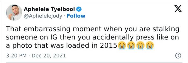 Awkward Moments That Make You Wish For A Reset Button