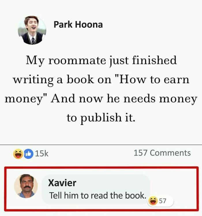 Xavier’s Savage Comebacks Xavier’s Savage Comebacks