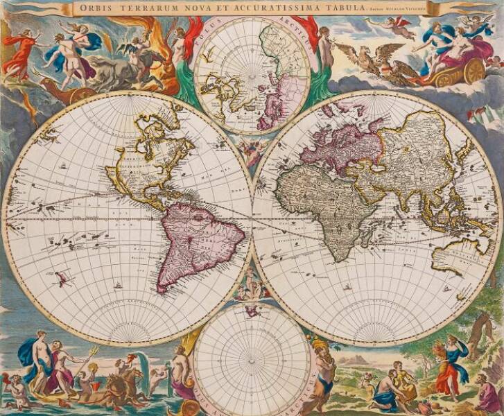 Old Maps That Might Change How You See History