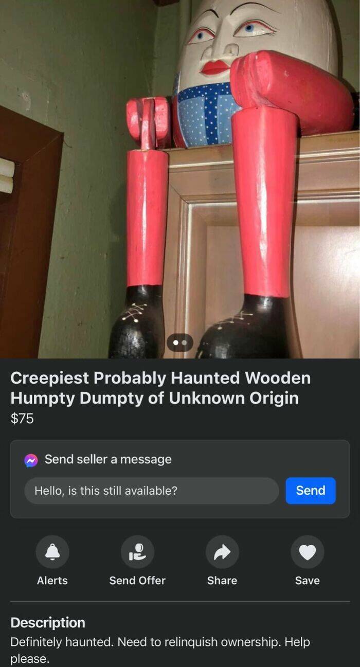 The Wildest Things Ever Listed On FB Marketplace