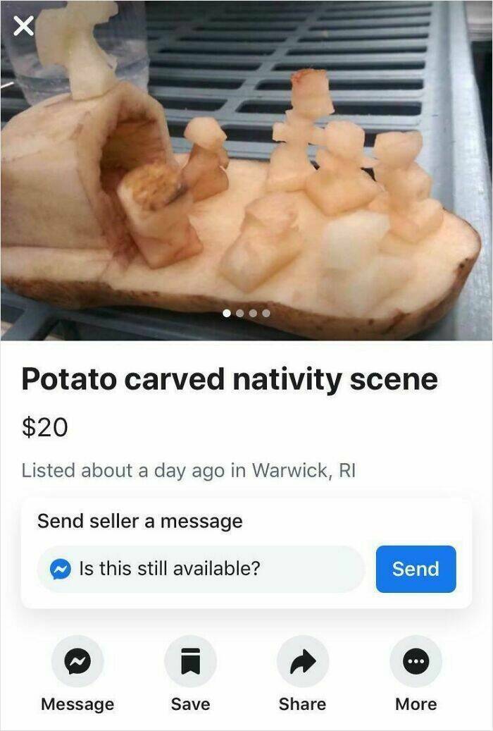 The Wildest Things Ever Listed On FB Marketplace