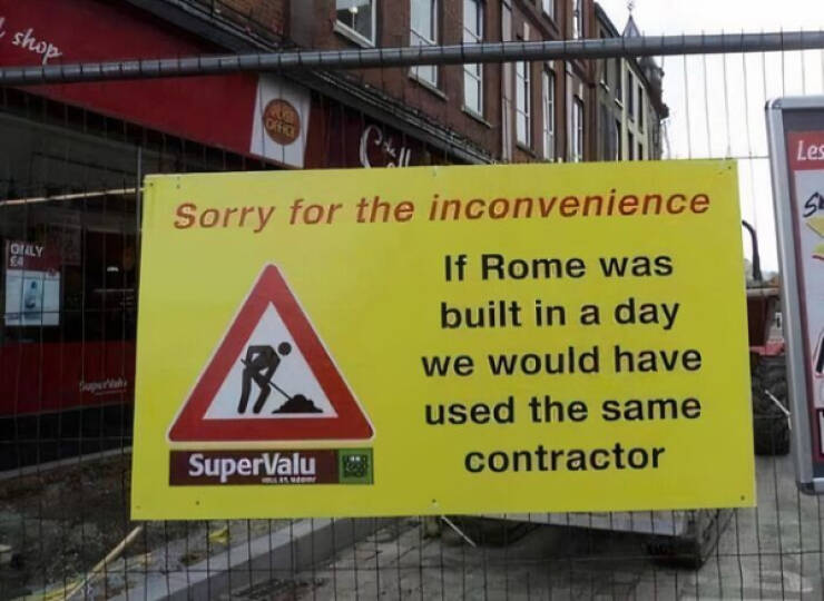 Hilarious Signs That Deserve A Standing Ovation