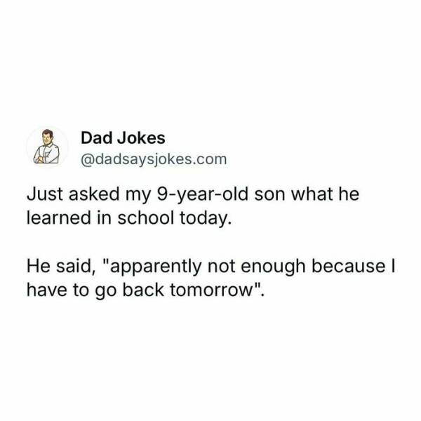 Dad Joke Hall Of Fame