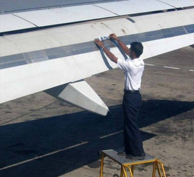 Duct Tape Fixes Everything!