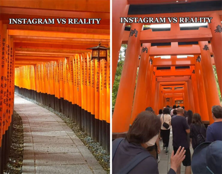 Expectations Set By Instagram, Crushed By Reality
