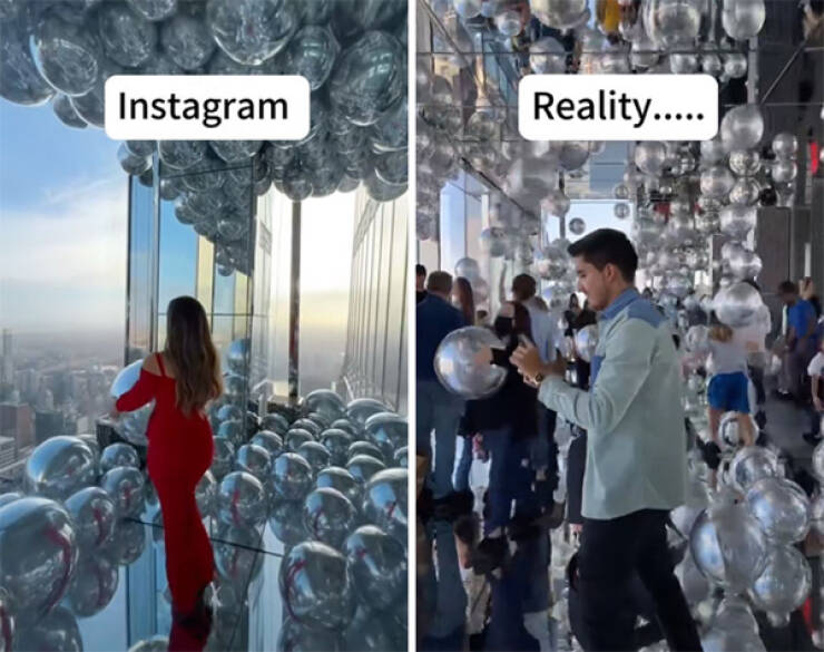 Expectations Set By Instagram, Crushed By Reality