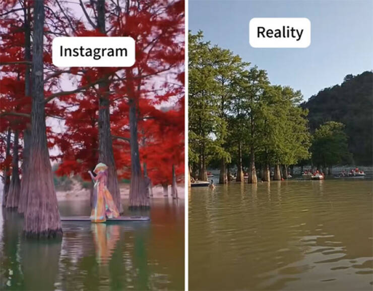 Expectations Set By Instagram, Crushed By Reality