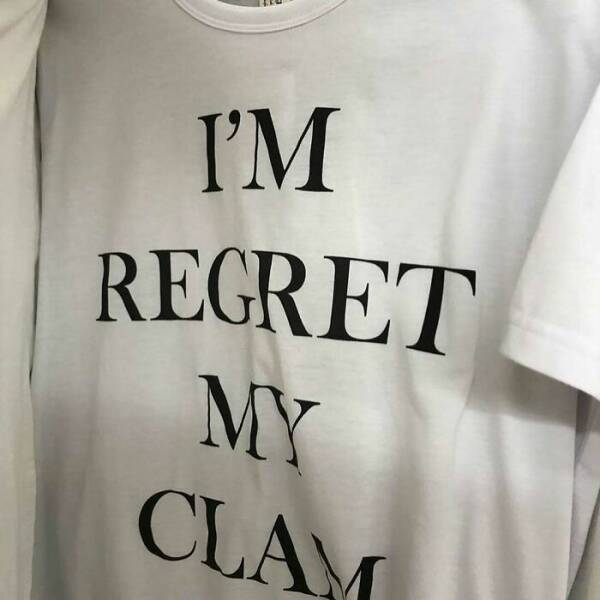 T-Shirts That Failed Hard
