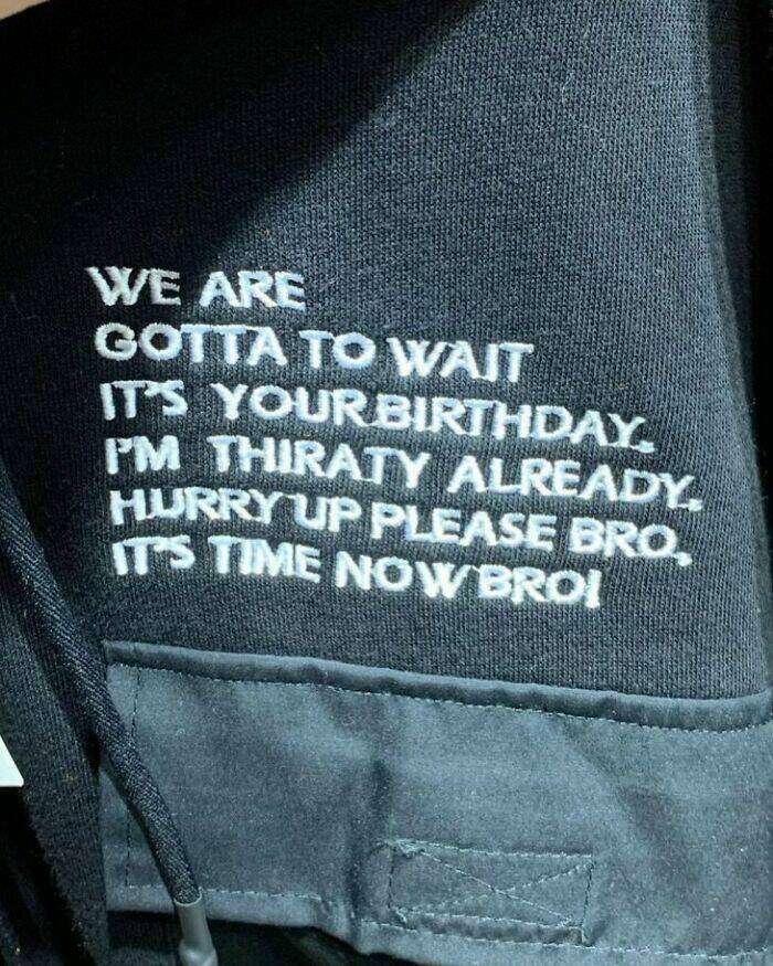 T-Shirts That Failed Hard