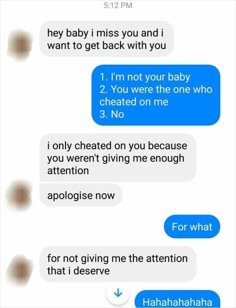 Texts From Exes That Should Be Preserved In A Cringe Museum