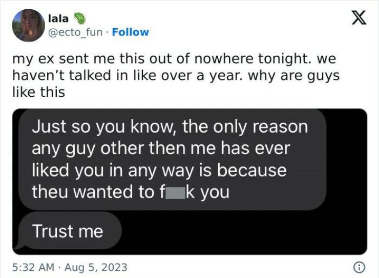 Texts From Exes That Should Be Preserved In A Cringe Museum