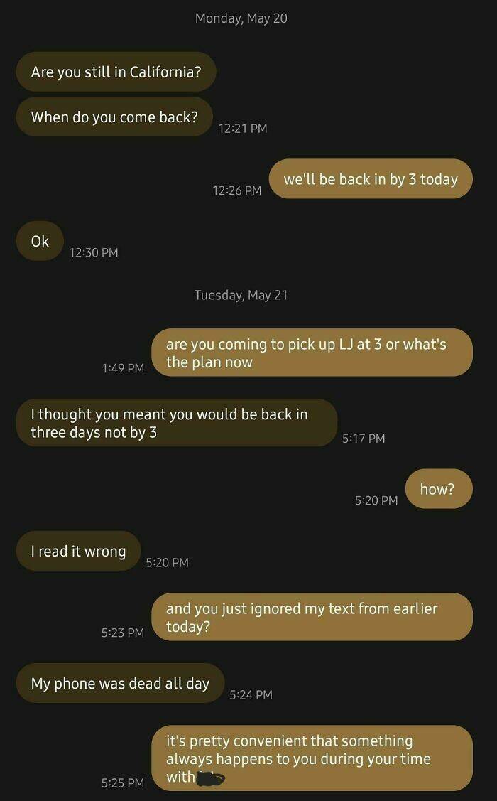 Texts From Exes That Should Be Preserved In A Cringe Museum