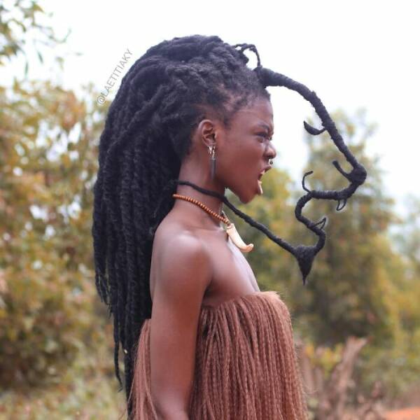 Laetitia Ky Turns Hair Into Stunning Works Of Art