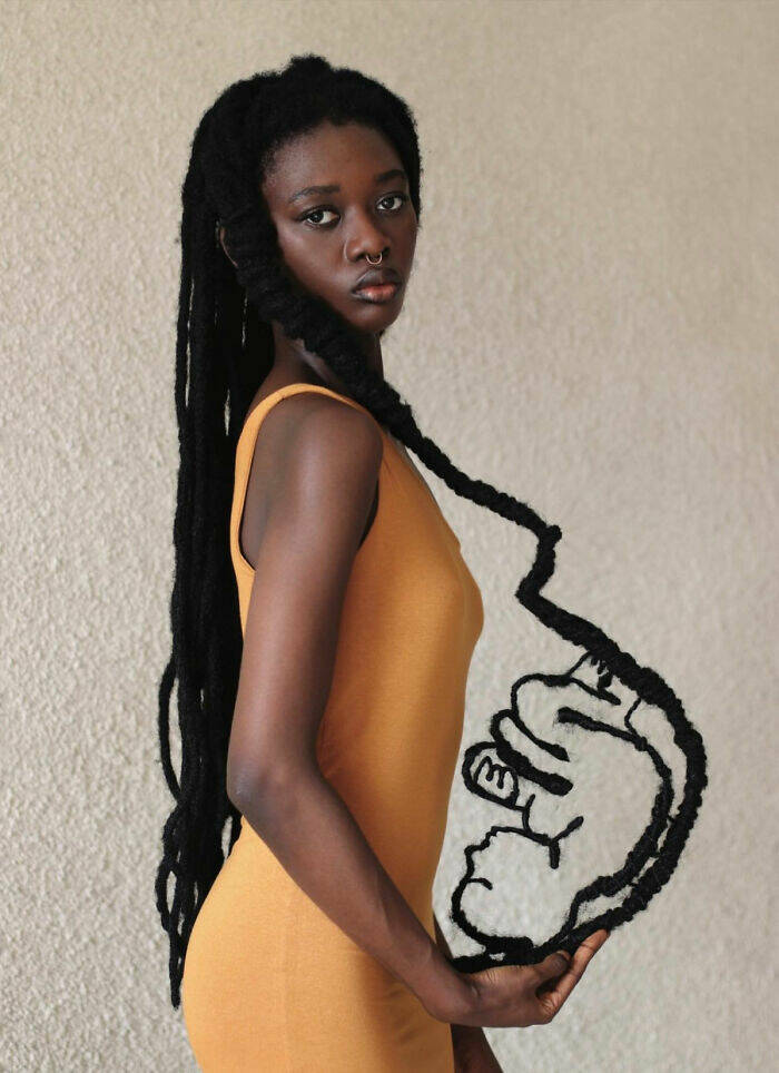 Laetitia Ky Turns Hair Into Stunning Works Of Art